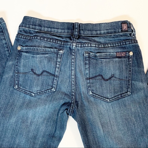 7 For All Mankind Roxanne Jeans Sz 14 - Picture 3 of 7